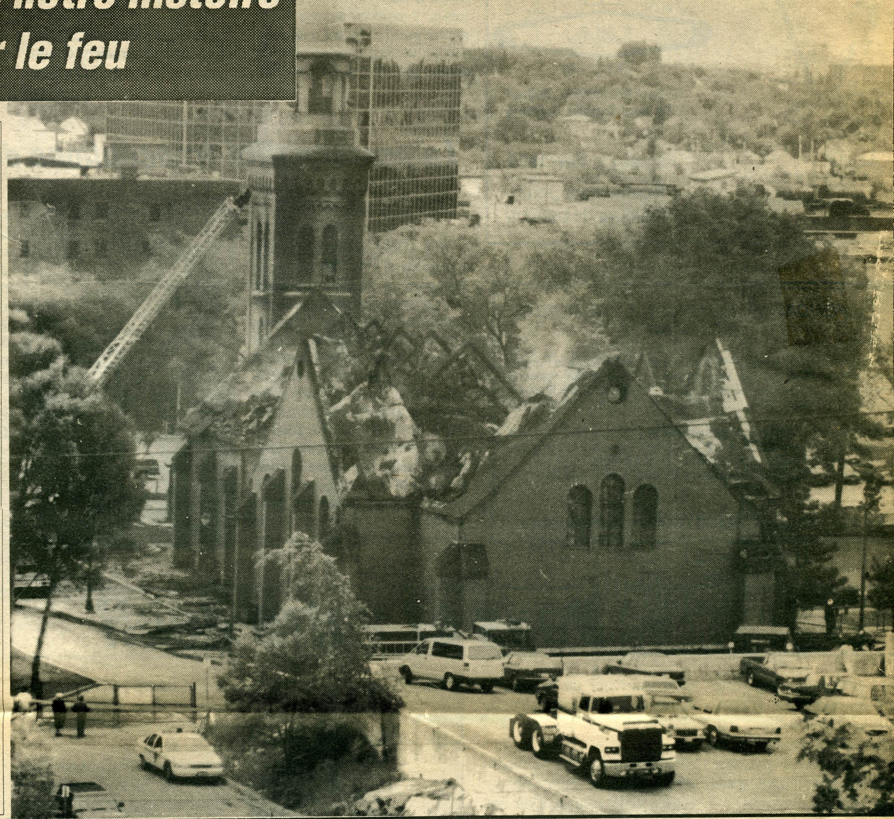 Incendie en 1992
